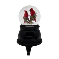 Lin-Con Marketing Omega Bright Designs LED Snowglobe Stocking Holder 7.2 in.