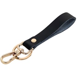 HILLMAN Sanitas Leather Assorted Black/Brown Key Strap