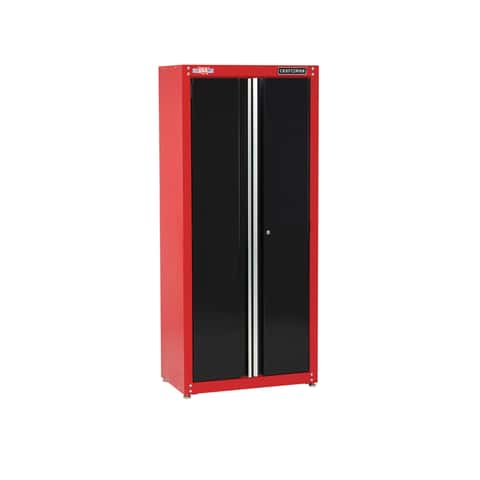 Heavy-Duty Tall Storage Cabinet with Stainless Steel Doors 36 X 18