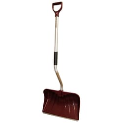 Pathmaster Ultra Back-Saver 20 in. W X 55.5 in. L Poly Snow Shovel