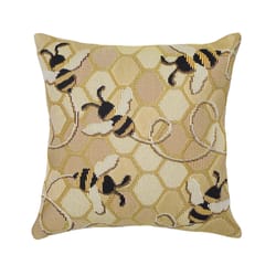 Liora Manne Multicolored Marina Olefin Throw Pillow 18 in. H X 7 in. W X 18 in. L