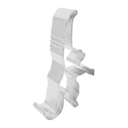 R&M International Corp International Corp 4 in. W X 5 in. L Monkey Cookie Cutter Silver 1 pc