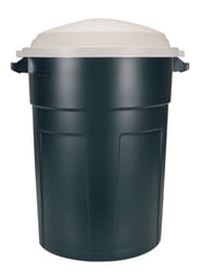 Rubbermaid Roughneck 32 gal Plastic Garbage Can Lid Included