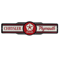 Open Road Brands Chrysler Plymouth Sign Tin 1 pk