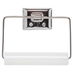 DECKO Chrome Silver Toilet Paper Holder