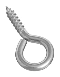 National Hardware 0.22 in. D X 2-3/16 in. L Polished Stainless Steel Screw Eye 75 lb. cap. 1 pk