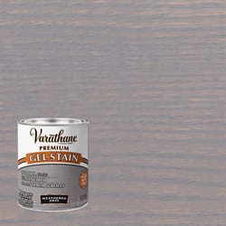 Varathane Premium Weathered Gray Oil-Based Linseed Oil Modified Alkyd Gel Stain 1 qt