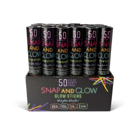 Glow sticks deals 50 pack