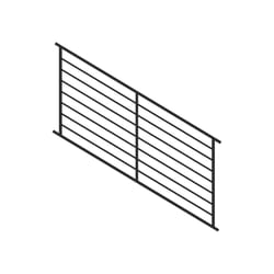 Fortress Building Products Fe26 Axis Horizontal Stair Panel 40 in. H X 1 in. W X 72 in. L Steel Stai