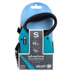 Alcott Blue Plastic Dog Retractable Leash