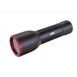 Ace 350 lm Black LED Flashlight AAA Battery