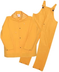 Boss Yellow PVC-Coated Polyester Rain Suit L