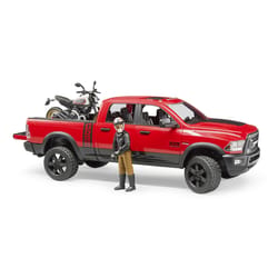 Bruder Ram 2500 Truck with Desert Sled and Driver Toy Plastic Multicolored
