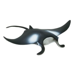 Safari Ltd. Wild Safari Manta Ray Toy Black/White