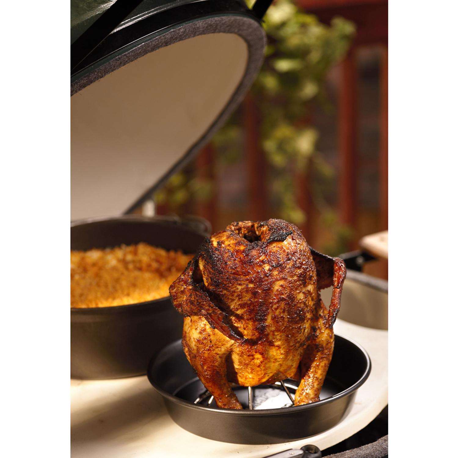 Big Green Egg Stainless Steel Vertical Chicken Roaster 1 pk - Ace Hardware