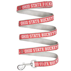 Pets First Team Colors Ohio State Buckeyes Nylon Dog Leash Medium