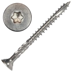 Screw Products AXIS No. 8 X 2 in. L Star Stainless Steel Wood Screws 1 lb 138 pk