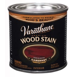 Varathane Premium Semi-Transparent Cabernet Oil-Based Urethane Modified Alkyd Wood Stain 1/2 pt