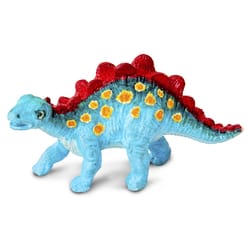 Safari Ltd. Dino Dana Stegosaurus with Egg Figure Toy Multicolored