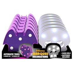 Shawshank LEDz LED Skull and Bat Marquee Light 1 pk