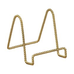 Tripar 14 in. Brass Plate Stand