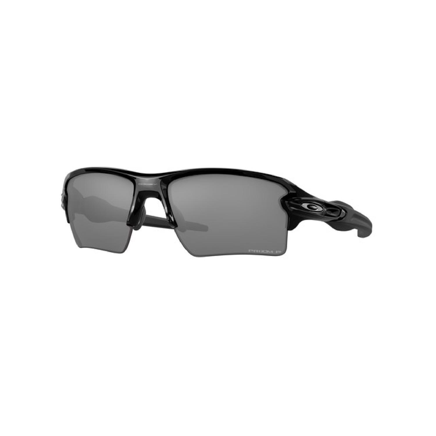 Photos - Sunglasses Oakley Flak 2.0 Unisex Black Frame Gray Lens Polarized  OO9188-7 