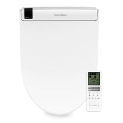 SmartBidet White Elongated Electronic Bidet Toilet Seat