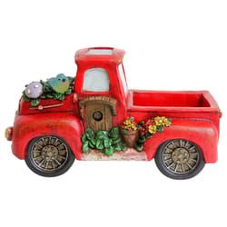 Exhart WindyWings Multicolored Resin 6.5 in. H Nostalgic Truck Statue