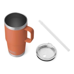 YETI Rambler 25 oz High Desert Clay BPA Free Straw Mug