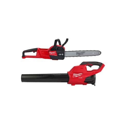 Milwaukee leaf blower chainsaw combo sale