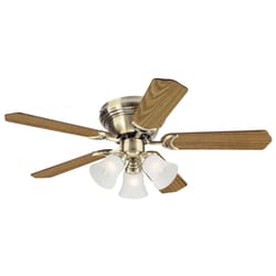 Westinghouse Contempra Trio 42 in. Antique Brass Indoor Ceiling Fan