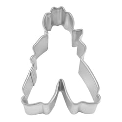 R&M International 2 in. W X 2 in. L Mini Cowboy Cookie Cutter Silver 1 pc