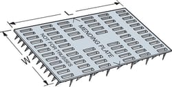 Simpson Strong-Tie 6 in. H X 0.4 in. W X 3 in. L Galvanized Steel Mending Plate