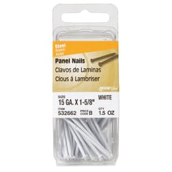 HILLMAN 1-5/8 in. Panel Steel Nail Flat Head