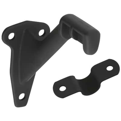 National Hardware Black Zinc Handrail Bracket - Ace Hardware