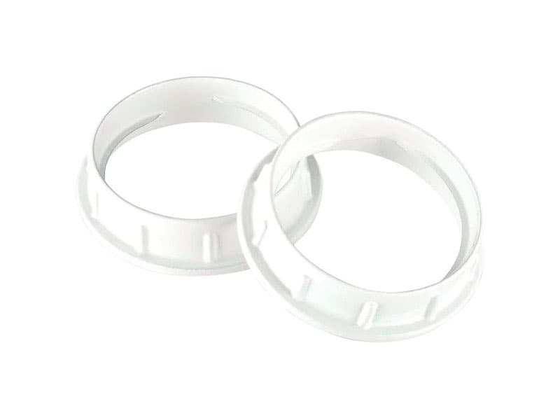 VAN　RING White Cubic Zirconia Scintillant Cut Rhodium Over Silver