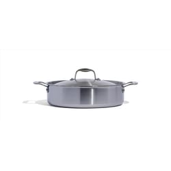 Made In Stainless Steel Braiser With Lid 12 in. 6 qt