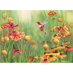 Cobble Hill Rufous Hummingbird Jigsaw Puzzle 500 pc