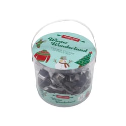 Handstand Kitchen Winter Wonderland Holiday Bucket Stainless Steel 12 pc 5.125 in.