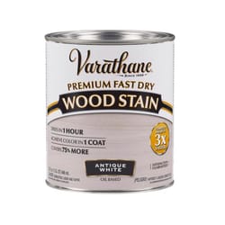 Varathane Fast Dry Wood Stain Semi-Transparent Antique White Oil-Based Urethane Modified Alkyd Wood