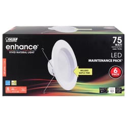 Feit Enhance Soft White 5-6 in. W LED Dimmable Recessed Downlight 10.2 W