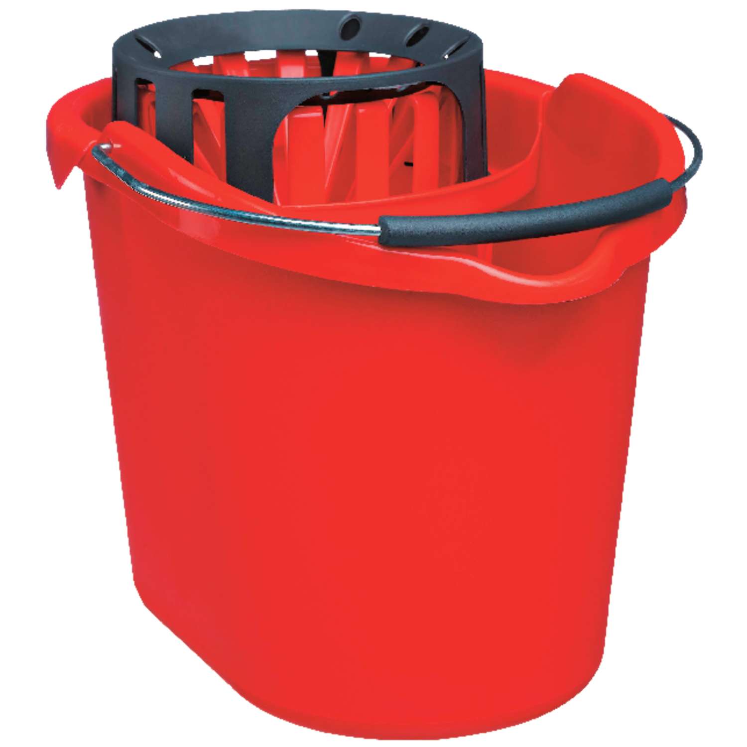 O-Cedar QuickWring 2-1/2 qt Wringer Bucket Red - Ace Hardware