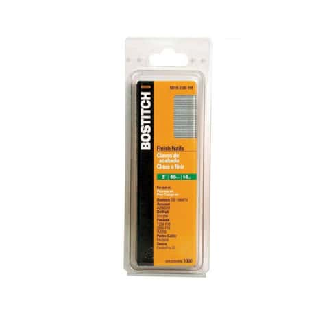 Bostitch 18 Ga. X 1-3/8 in. L Coated Steel Brad Nails 1000 pk Bostitch 18 Ga. X 1-3/8 in. L Coated Steel Brad Nails 1000 pk