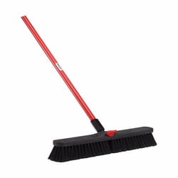 Libman High Power Polyethylene Terephthalate 18 in. Smooth Surface Push Broom