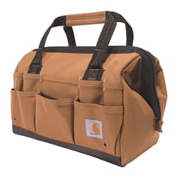 Carhartt 9 in. W X 14 in. H Polyester Tool Bag 26 pocket Brown 1 pc