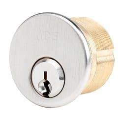 Ace KW1 Dull Chrome Mortise Cylinder Keyed Alike