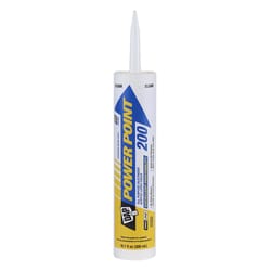 DAP Powerpoint 200 Clear Siliconized Acrylic Latex All Purpose Caulk 10.1 oz