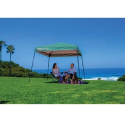 Quik Shade Solo Steel Polyester Peak Pop-Up Canopy 7.2 ft. H X 9 ft. W X 9 ft. L