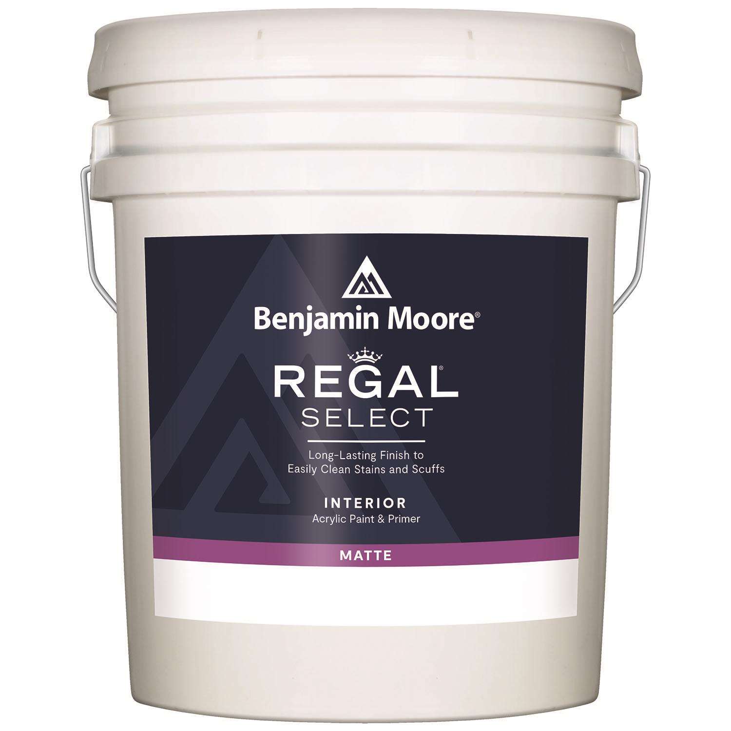 Benjamin Moore Regal Select Matte Base 1 Interior Latex Wall Paint