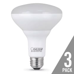 Feit BR30 E26 (Medium) LED Bulb Daylight 60 Watt Equivalence 3 pk